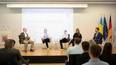Podiumsdiskussion anlässlich des NEB Festivals in der Landesvertretung Brüssel