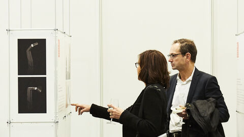 Ausstellungsbesucher Ausstellungsbesucher
